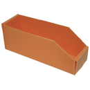 Caisse rangement  -  Plastibox  -  boite à bec orange 280X90X105/70mm