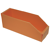 Caisse rangement  -  Plastibox  -  boite à bec orange 280X90X105/70mm