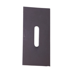 Racloir métallique 170 x 80 mm pour rouleau packer RABE adaptable