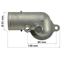 Thermostat pour tracteur MASSEY FERGUSON 4133L508  adaptable