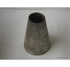 Konusrohr, 160 mm lang,Ø 120 mm / Ø 55 mm