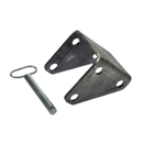 Chape d'attelage pour béquille hydraulique -  Ø 91 mm - Adaptable