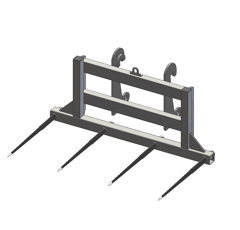 Pic bottes frontal Ø 45 mm pour type d'attelage CATERPILLAR adaptable