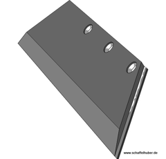 Scharblatt - rechts 3352138M Lemken by Muzzi Industrie