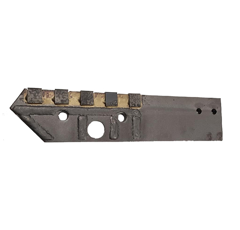 Contre-sep Gauche avec plaquettes carbure équerres et rechargement OVLAC 64000479 adaptable