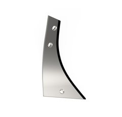 Étrave Droite carbure pour charrue VOGEL-NOOT PK8.005.01 adaptable