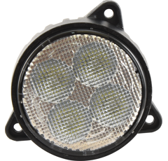 Phare de travail Rond 4 LED 10-30V 40W 4000 lumens