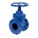 Vanne bride DN200 opercule caoutchouc - 8 trous - 10 bars