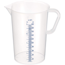 Broc gradué bleu 3 litres