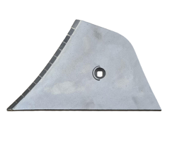 Étrave Gauche 1 trou carbure pour charrue LEMKEN 3451031 adaptable