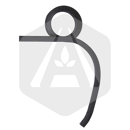 Dent gauche 40 x 40 x 630 mm pour cultivateur adaptable