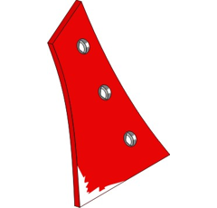 Streichblech-Vorderteil - links KK073231RM Kverneland by Muzzi Industrie