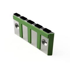 Plaque Droite de contre-sep carbure et rechargement pour charrue DEMBLON 2549 adaptable