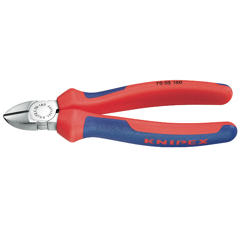 Pince coupante diagonale gainée à branche bi-matière 160 mm