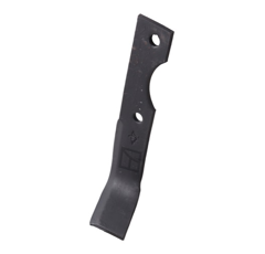 Lame droite pour Fraise/Rotavator AGRIA 16549 adaptable - Blacksteel©