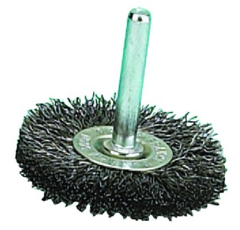 Brosse circulaire sur tige Ø 50 mm - Perceuses et Visseuses