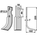 Fräsmesser Rechts 255 x 50 Bertolini, Ferrari Nachbau