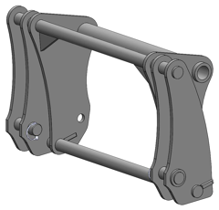 Interface pour télescopique MANITOU/WEIDEMANN adaptable