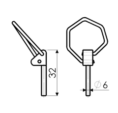 Messersteg für Anbauegge KUHN KUH52596400_500 original
