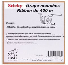 Recharge pour kit ruban anti-mouches 400 m - STICKY