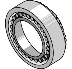 Lager Ø 68 mm für Grubber GREAT PLAINS P14595 Nachbau