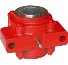 Lagergehäuse komplett ohne Flansch 90 mm Nachbau  