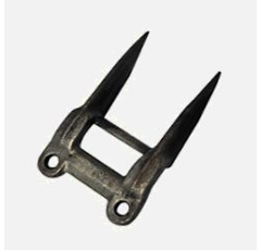 Doigt double pour barre de coupe JOHN DEERE 61954 adaptable