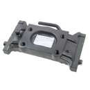 Adapterplatte 311 S30,Lochbild 140 x 80  AGCO-Grau      