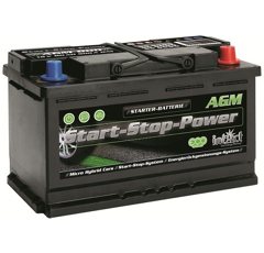 Batterie 12 V 80 AH AGM80SS Intact