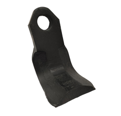 Couteau équerre pour broyeur 131x50mm TORTELLA 2987013 adaptable - Blacksteel©