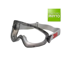Lunette-masque de sécurité anti-rayures et anti-buée - 3M EXCELA