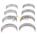 Jeu de coussinets de paliers 0.010'' - 0.25 mm pour téléscopique JCB 02/634018 adaptable