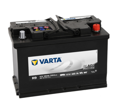 Batterie VARTA Promotive Black H9 12V - 100Ah - P+ en bas à droite