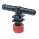 Porte buses Monojet droit avec écrou à vis 3/8'' M pour tuyau souple ∅13 | ARAG