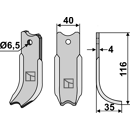 Agria Fräsmesser, Hackmesser und Rotorzinken - 06622