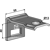 Bride de fixation pour dent 30 mm adaptable - BlackSteel©