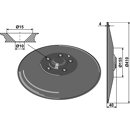 Hohlscheibe, glatt 3134023 Amazone Nachbau