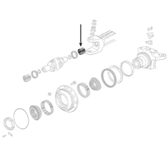 Bague intérieure pour tracteur FORD 83956843 adaptable
