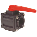 Vanne manuelle ARAG 2 voies 3" sphère plastique 2 vars