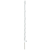 Piquet en plastique blanc Compact 1,05 m, 7 passe-fils, hauteur 0,85 m (vendu par 10) | PATURA