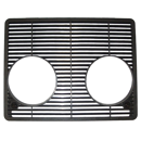 Calandre avec trous de lampes pour tracteur ZETOR 69115363 adaptable