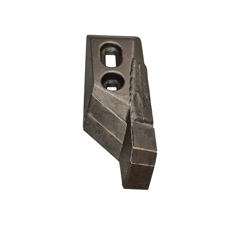 Pointe Droite avec plaquettes carbure, rechargement et plaquettes arrière AMAZONE VNPK8.011.01A adaptable