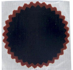 Rustine pneu ∅ 94 mm adaptable (Vendu par 10)