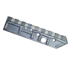 Contre-sep Droit avec plaquettes carbure équerres et rechargement OVLAC 64000196 adaptable