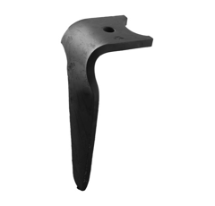 Dent droite DURAFACE pour herse rotative KVERNELAND MA46010151S adaptable - Blacksteel©