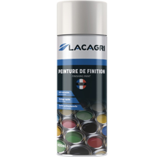 Peinture de finition Blanc perle CALVET aérosol 400ml| LACAGRI