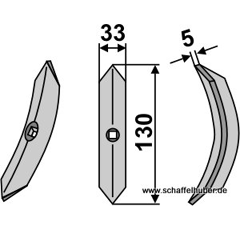 Gareschar RG00018391 Rau - Kverneland