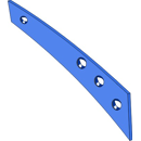 Streichblech-Streifen 1 - rechts SRP330W1M Rabe by Muzzi Industrie