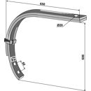 Ressort double 55 x 45 mm pour cultivateur adaptable