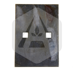 Grattoir acier 130 x 90 x 3 mm 3492001 adaptable